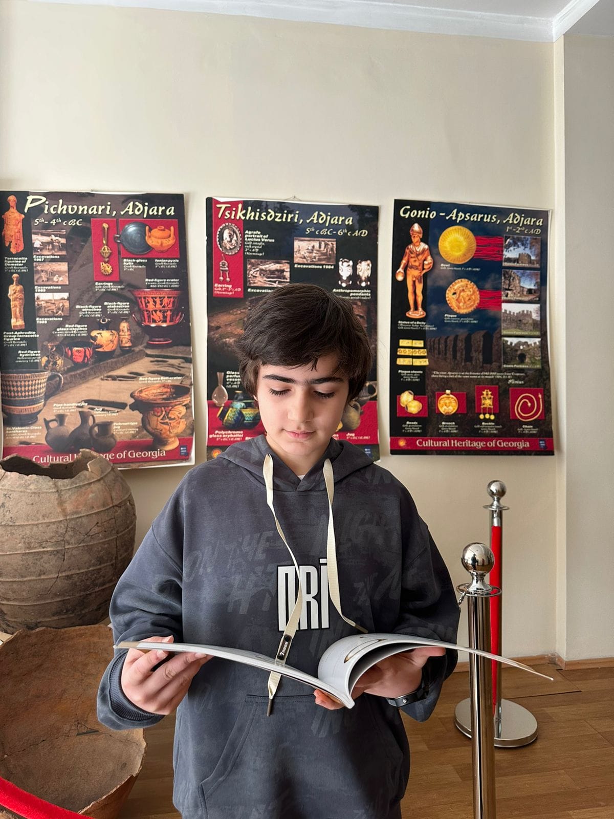 The Batumi Archaeological Museum joins World Read Aloud Day.