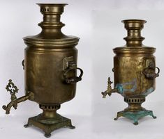 Ilia Chavchavadze's family samovar big and small