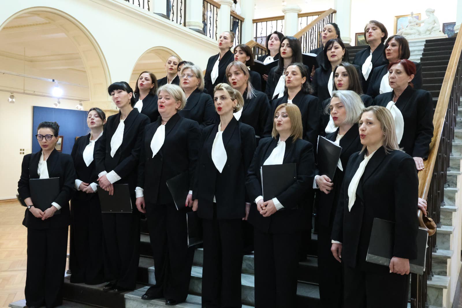 International Day of Museums, on 18 May , the LEPL Ajara Museum was opened with a ceremonial event at the Ajara Art Museum with the participation of the Women's Academic Chamber Choir of the Batumi Cultural Centre under the conducted by Zaira and Gela Vadachkoria.