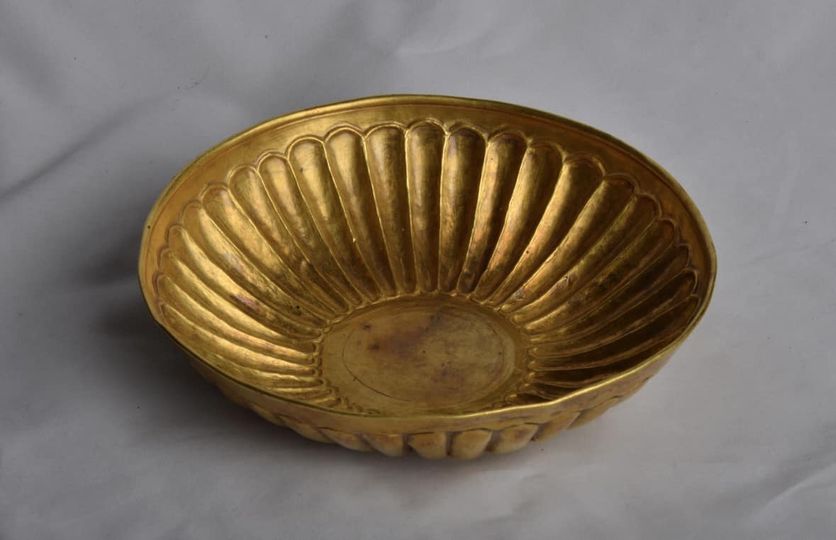 Gold Phiale-Kept at the Gold Treasure of Batumi Archaeological Museum;