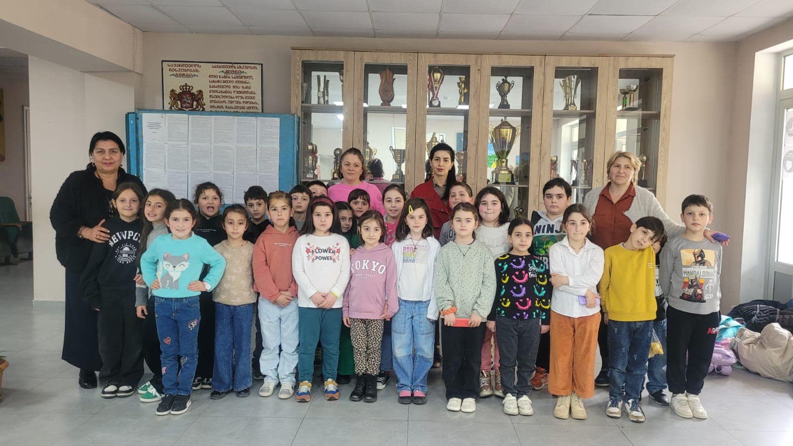 LEPL Ajara Museum, as part of the "Museum as a guest at school" project, the coordinators of the museum educational programmes visited the schools.