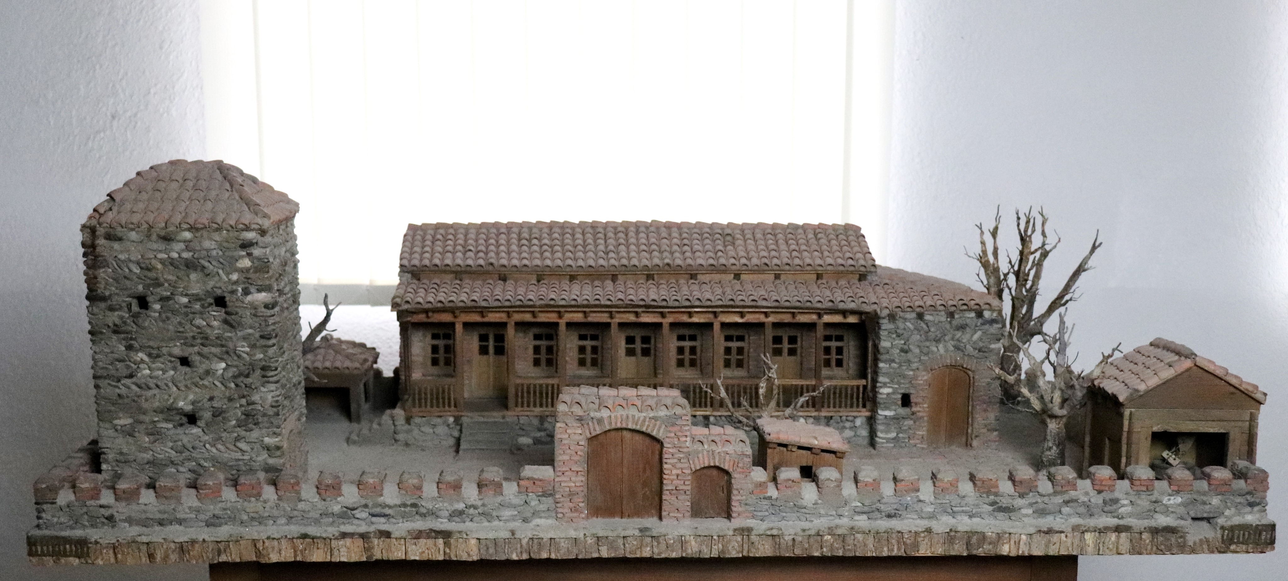 The Model of Ilia Chavchavadze Kvareli house/By Zurab Tsereteli