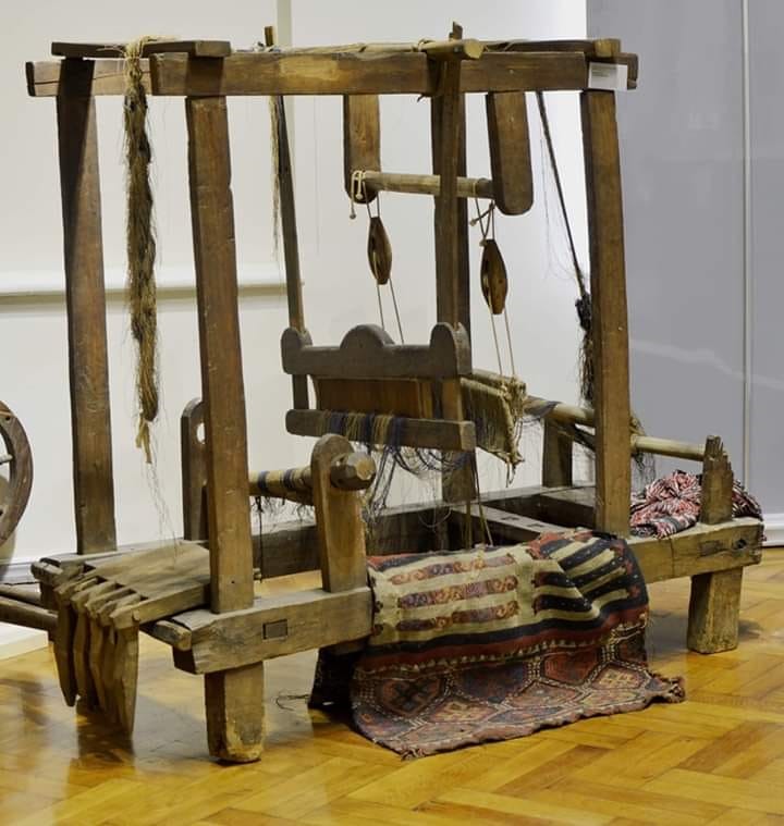 Knitting Wooden Loom. Preserved at Khariton Alhvlediani State Museum